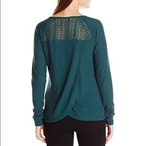 Dark Forest Green Thermal w/ Surplice Back